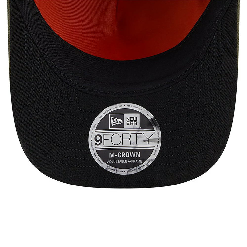 Dallas Cowboys New Era x Alpha Industries A-Frame 9FORTY Adjustable Hat Olive | NFL