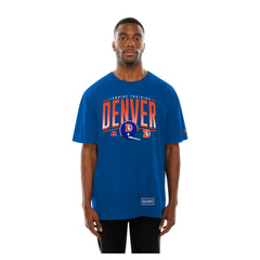 Denver Broncos New Era Combine Authentic Training Throwback T-Shirt Royal | NFL