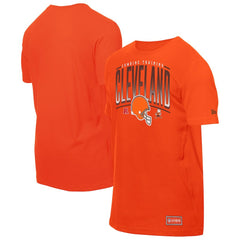 Cleveland Browns New Era Combine Authentic Training Throwback T-Shirt Orange | NFL