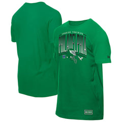 Philadelphia Eagles New Era Combine Authentic Training Throwback T-Shirt Green | NFL