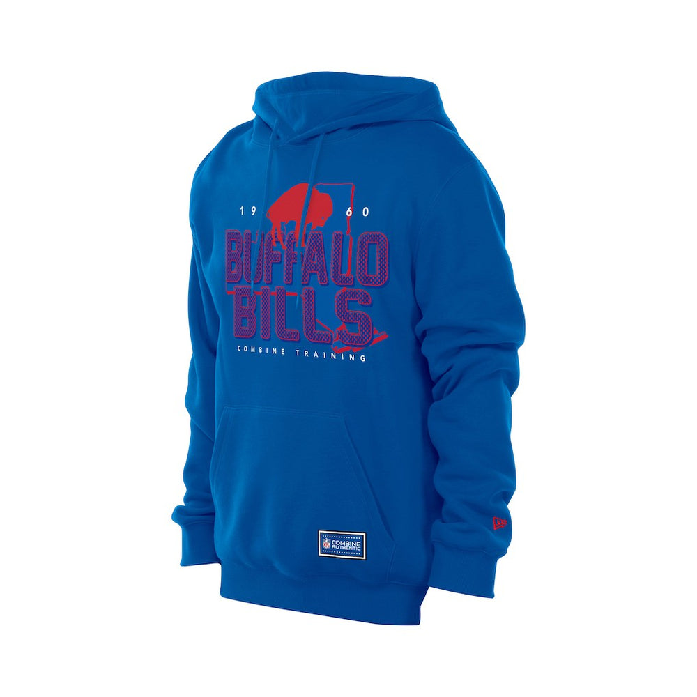 Buffalo Bills New Era Combine Authentic Local State Throwback Hoodie Royal | NFL