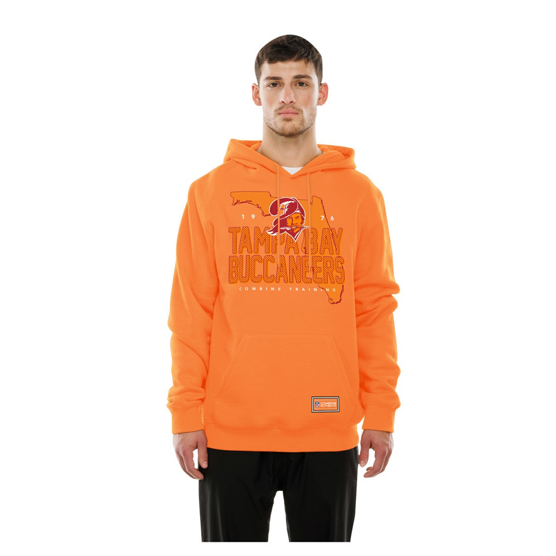 Tampa Bay Buccaneers New Era Combine Authentic Local State Throwback Hoodie Orange | NFL