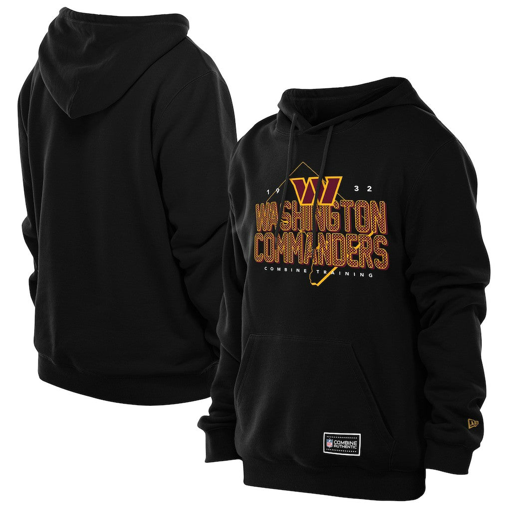 Washington Commanders New Era Combine Authentic Local State Hoodie Black | NFL