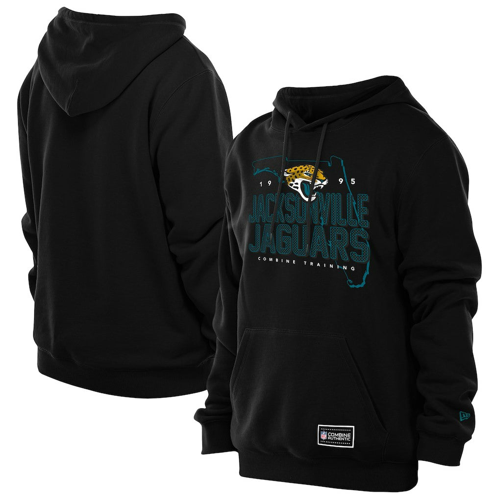 Jacksonville Jaguars New Era Combine Authentic Local State Hoodie Black | NFL