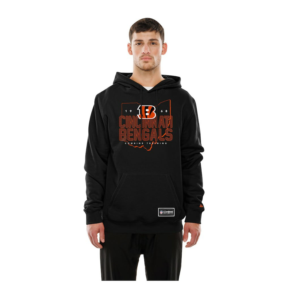 Cincinnati Bengals New Era Combine Authentic Local State Hoodie Black | NFL
