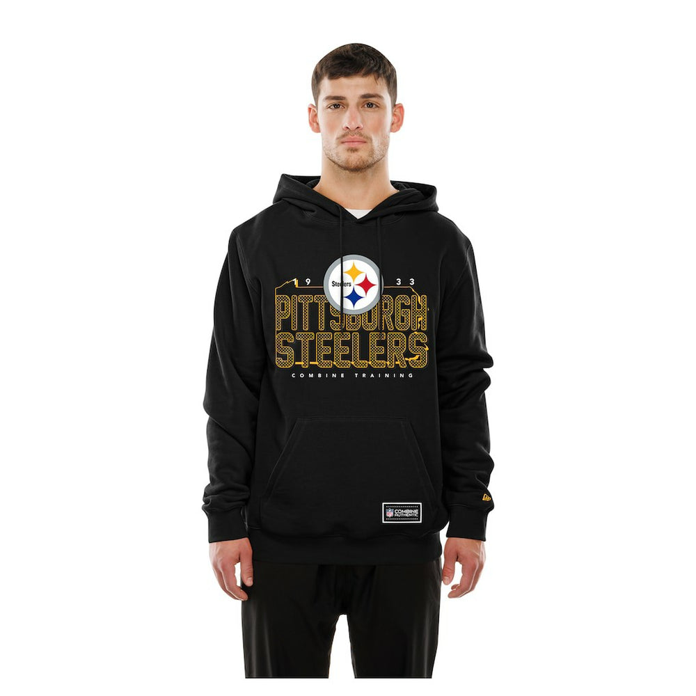 Pittsburgh Steelers New Era Combine Authentic Local State Hoodie Black | NFL