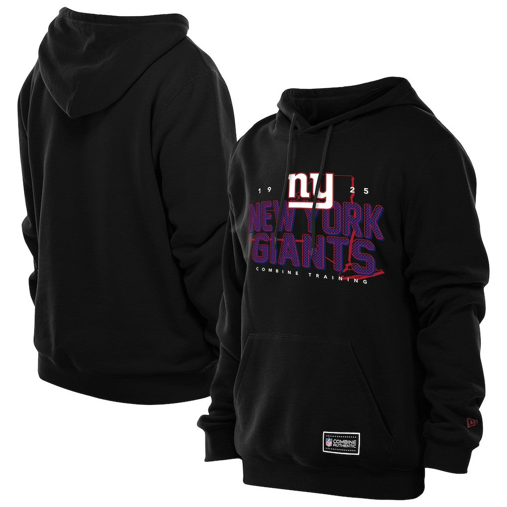 New York Giants New Era Combine Authentic Local State Hoodie Black | NFL