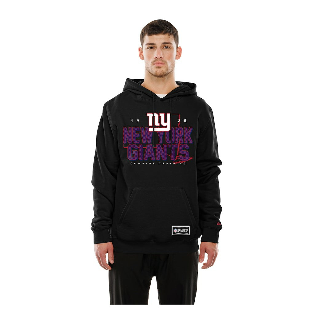 New York Giants New Era Combine Authentic Local State Hoodie Black | NFL