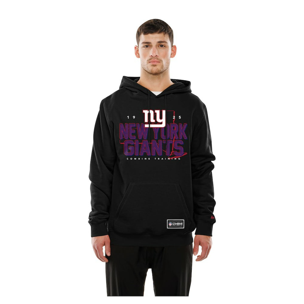 New York Giants New Era Combine Authentic Local State Hoodie Black | NFL