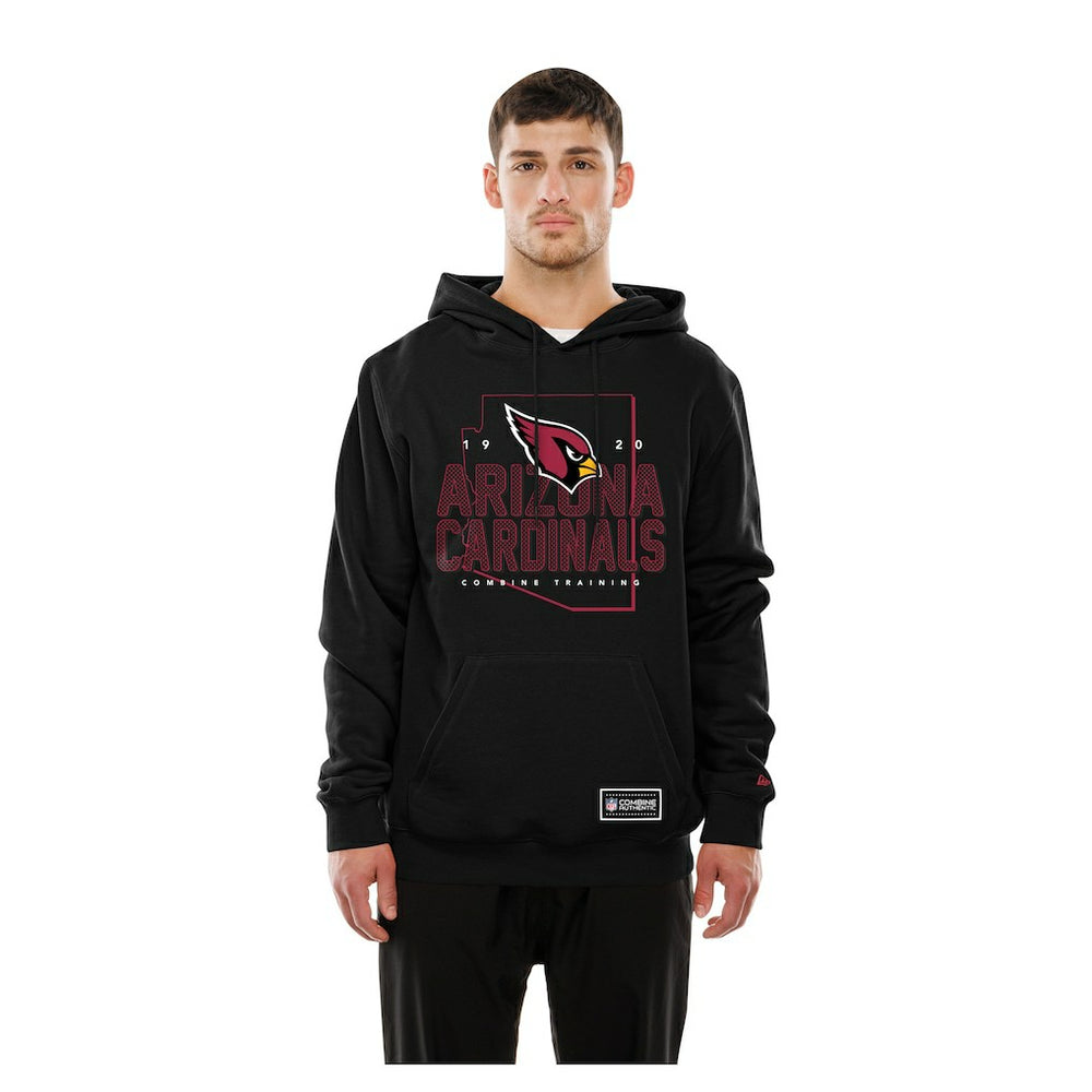 Arizona Cardinals New Era Combine Authentic Local State Hoodie Black | NFL