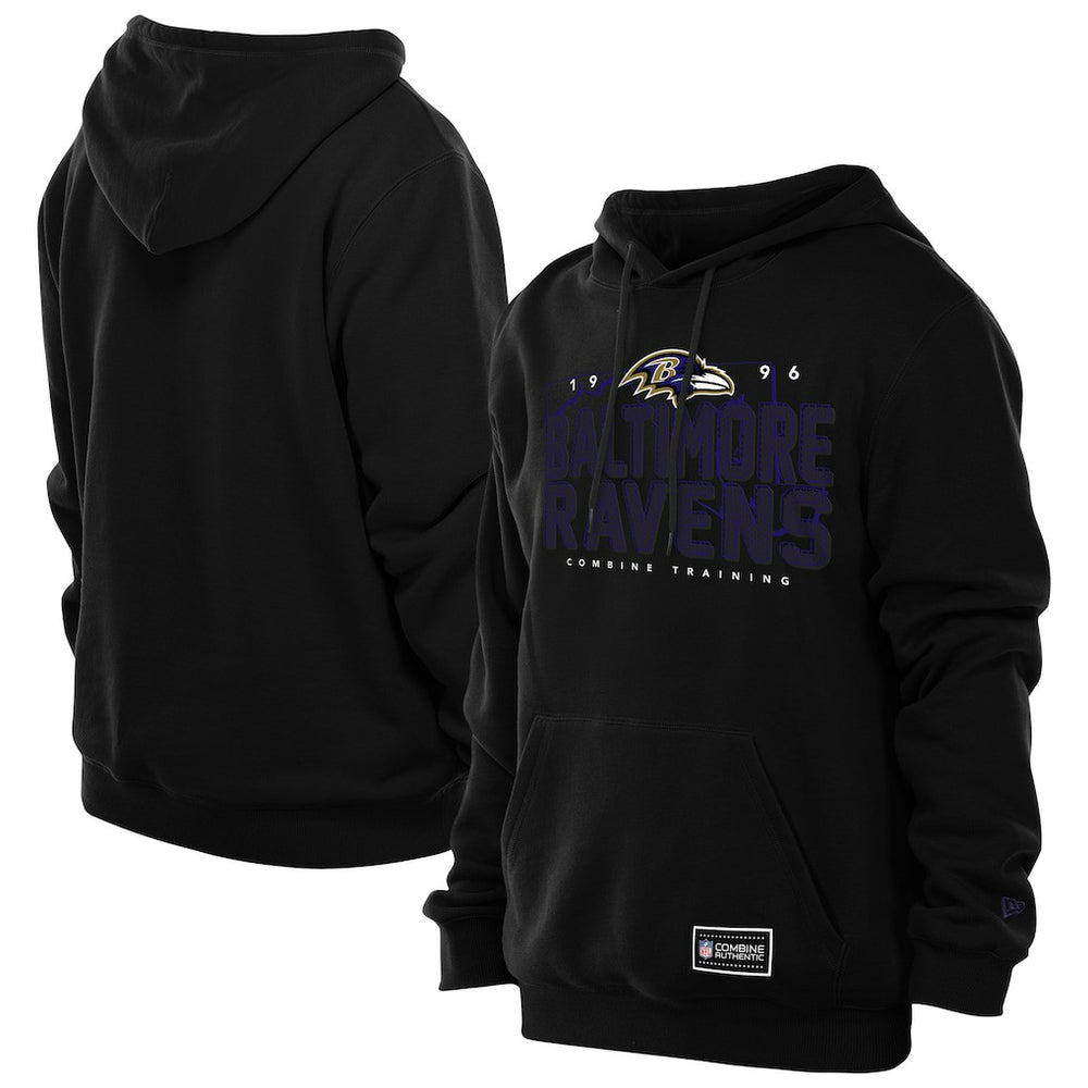 Baltimore Ravens New Era Combine Authentic Local State Hoodie Black | NFL