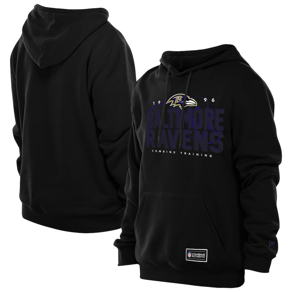 Baltimore Ravens New Era Combine Authentic Local State Hoodie Black | NFL