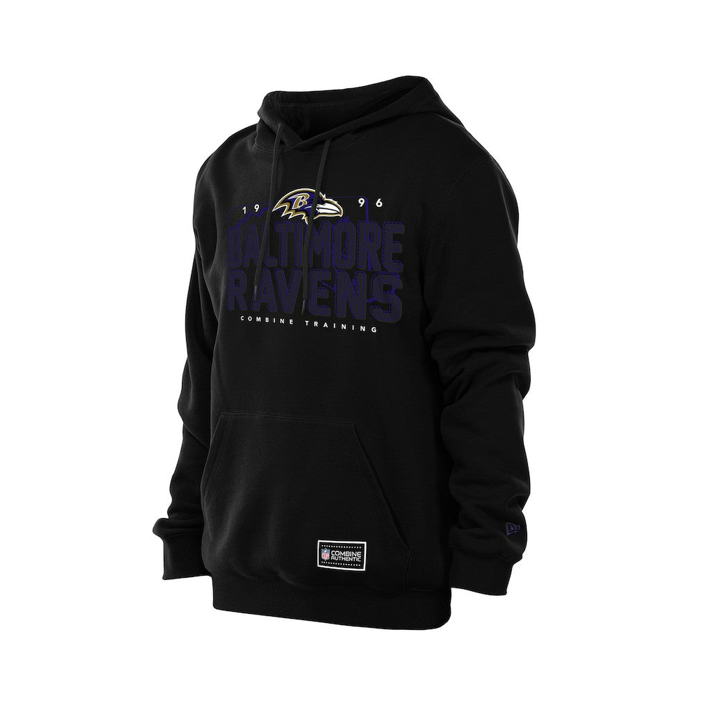 Baltimore Ravens New Era Combine Authentic Local State Hoodie Black | NFL