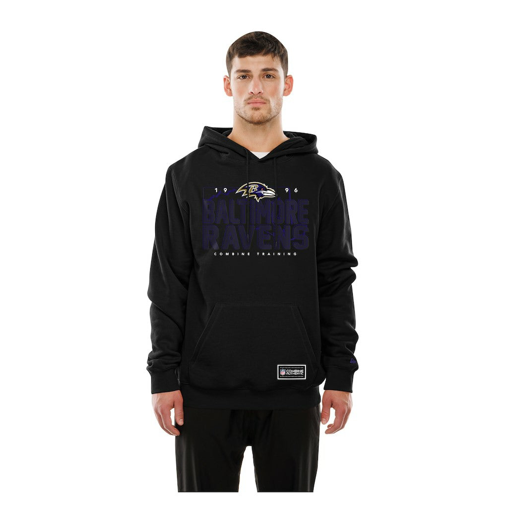 Baltimore Ravens New Era Combine Authentic Local State Hoodie Black | NFL