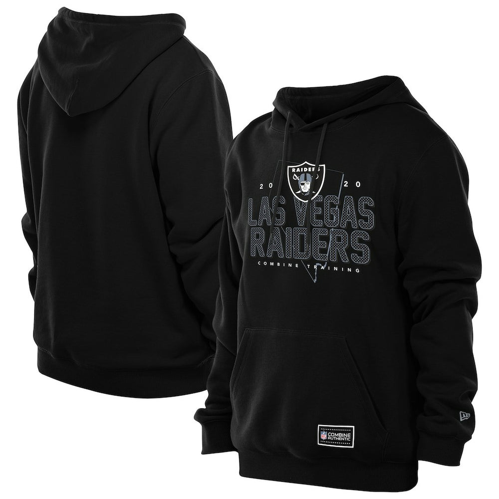 Las Vegas Raiders New Era Combine Authentic Local State Hoodie Black | NFL