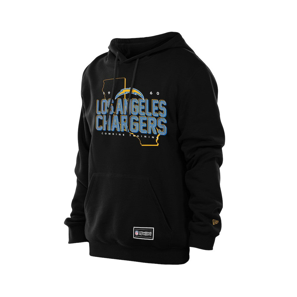 Los Angeles Chargers New Era Combine Authentic Local State Hoodie Black | NFL