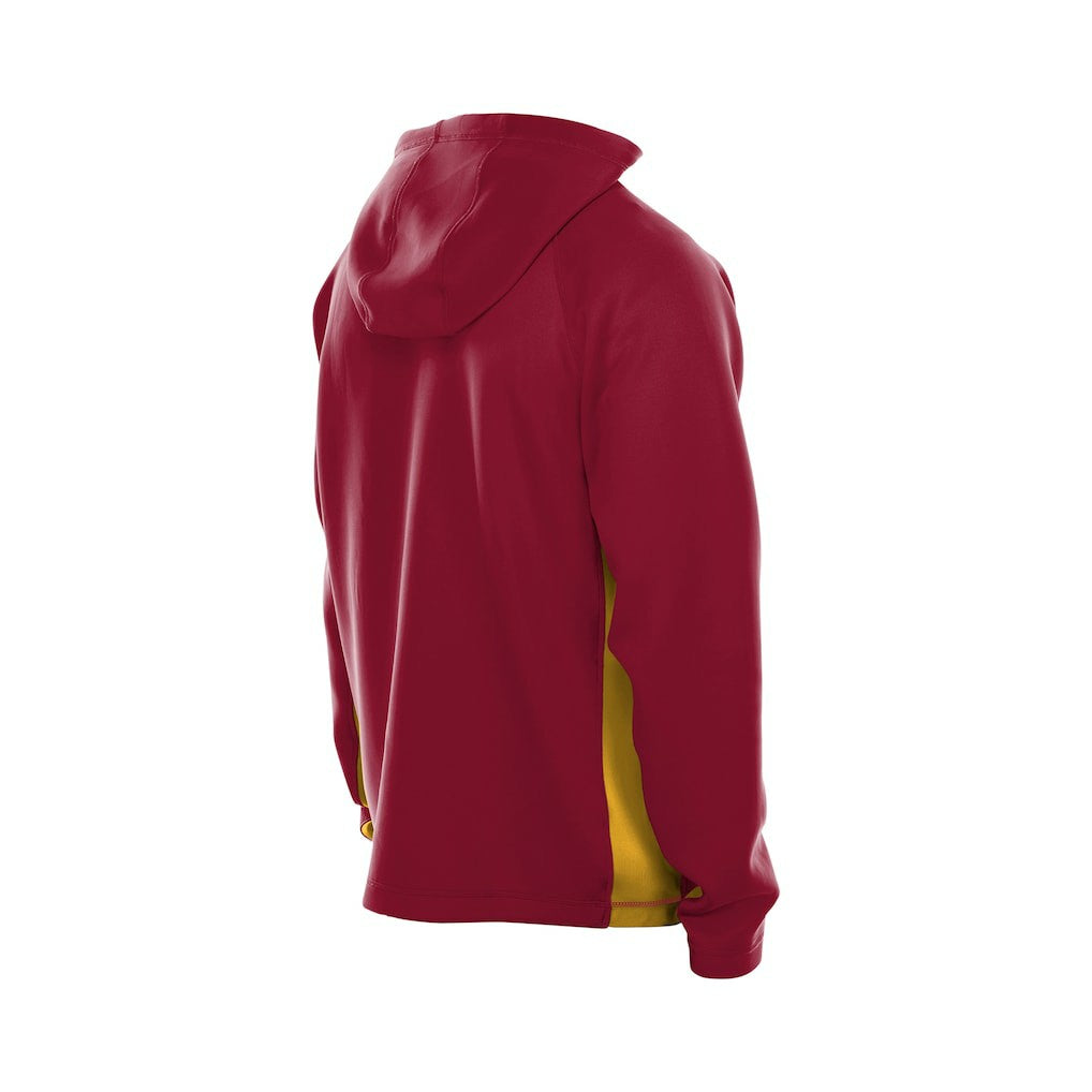 Washington Commanders New Era Combine Authentic Raglan Scuba Full-Zip Hoodie Burgundy | NFL