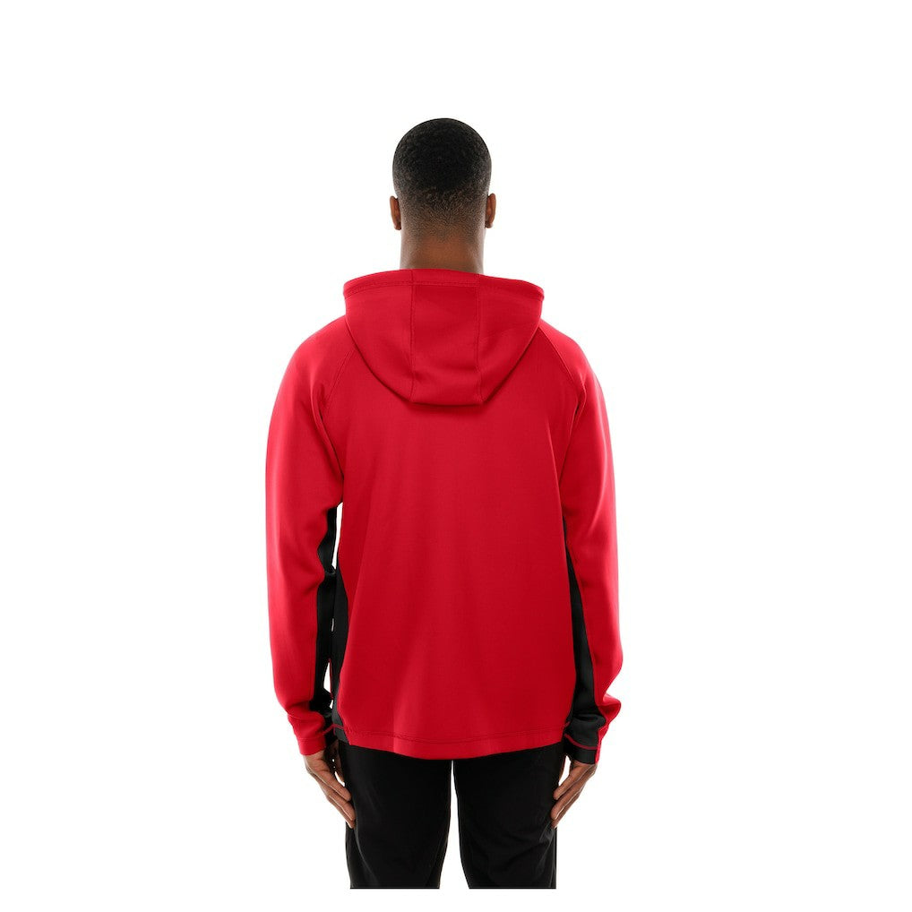 Kansas City Chiefs New Era Combine Authentic Raglan Scuba Full-Zip Hoodie Red | NFL