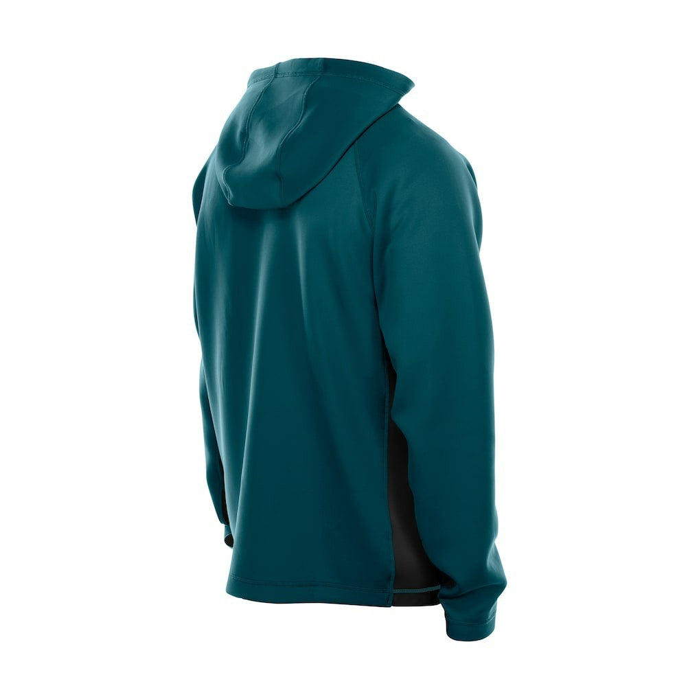 Philadelphia Eagles New Era Combine Authentic Raglan Scuba Full-Zip Hoodie Midnight Green | NFL