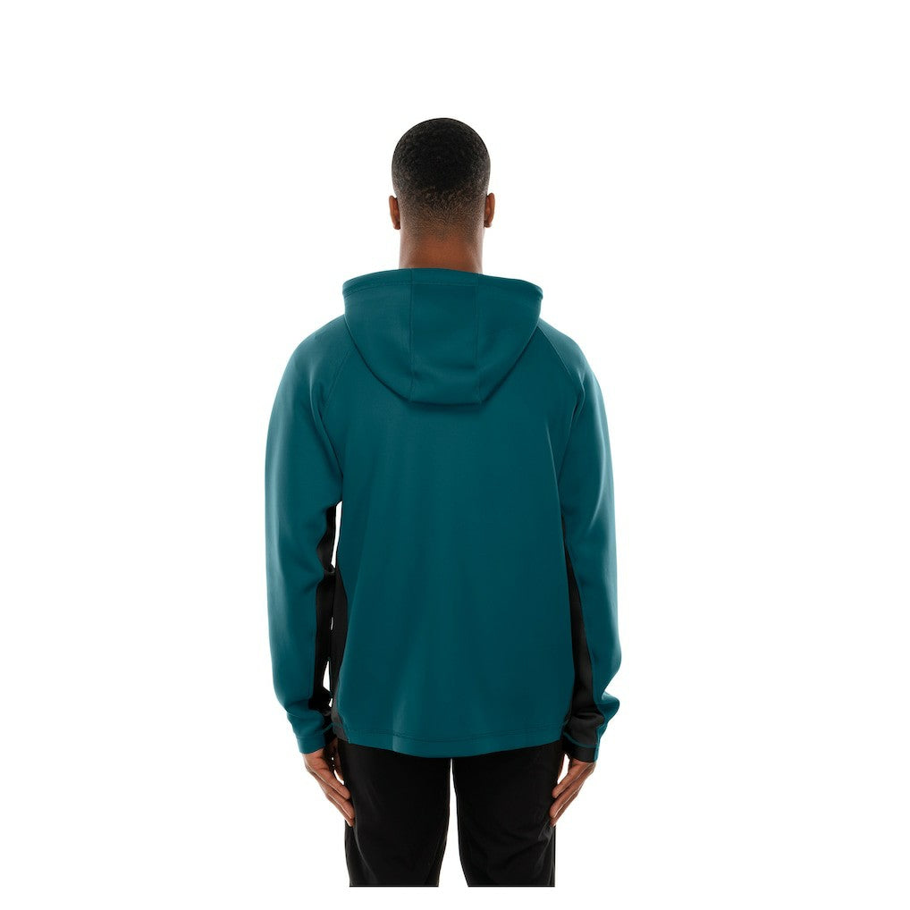 Philadelphia Eagles New Era Combine Authentic Raglan Scuba Full-Zip Hoodie Midnight Green | NFL