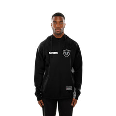 Las Vegas Raiders New Era Combine Authentic Raglan Scuba Full-Zip Hoodie Black | NFL