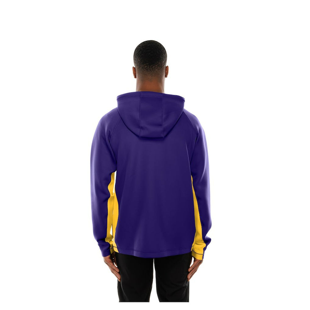 Minnesota Vikings New Era Combine Authentic Raglan Scuba Full-Zip Hoodie Purple | NFL