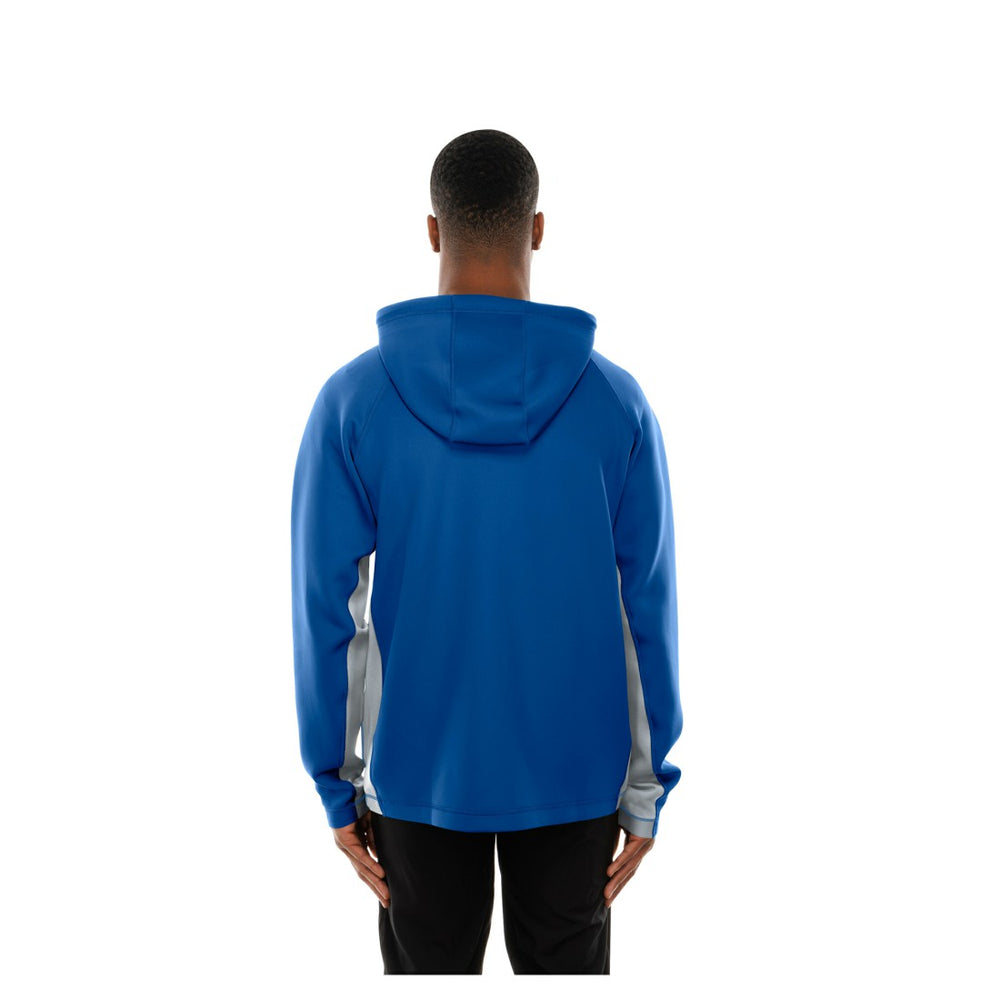 Detroit Lions New Era Combine Authentic Raglan Scuba Full-Zip Hoodie Blue | NFL