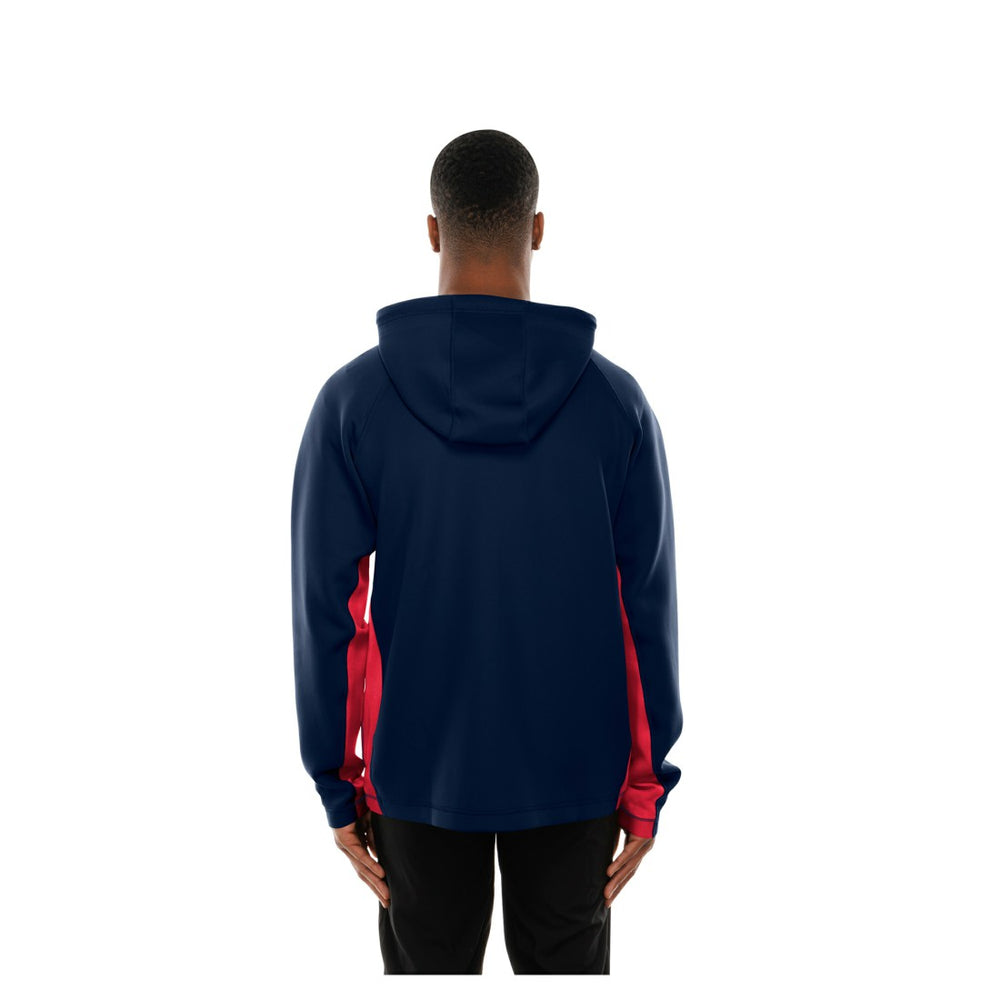 Houston Texans New Era Combine Authentic Raglan Scuba Full-Zip Hoodie Navy | NFL