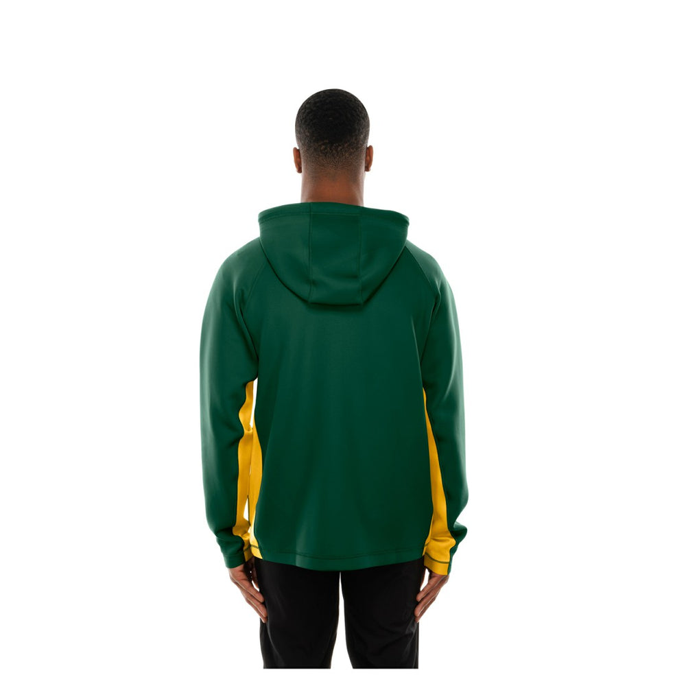 Green Bay Packers New Era Combine Authentic Raglan Scuba Full-Zip Hoodie Green | NFL