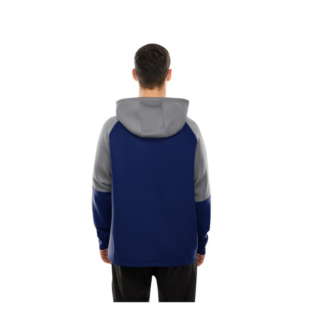 Indianapolis Colts New Era Combine Authentic Color Block Raglan Pullover Hoodie Royal | NFL