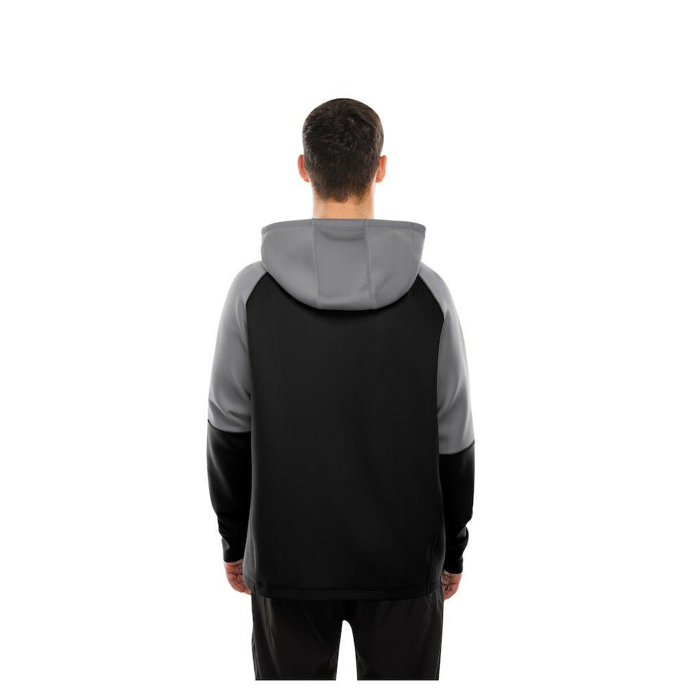 Las Vegas Raiders New Era Combine Authentic Color Block Raglan Pullover Hoodie Black | NFL