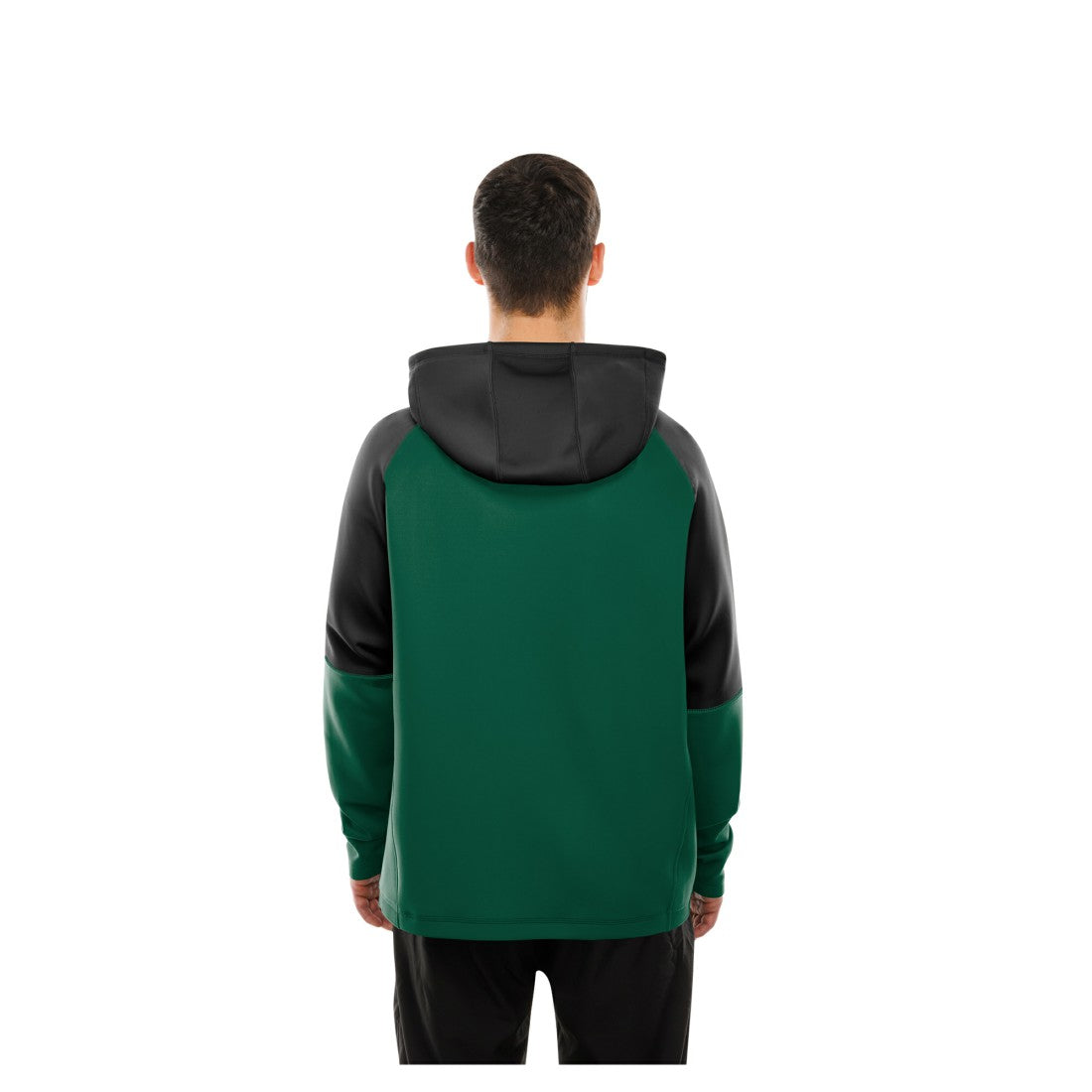 New York Jets New Era Combine Authentic Color Block Raglan Pullover Hoodie Green | NFL