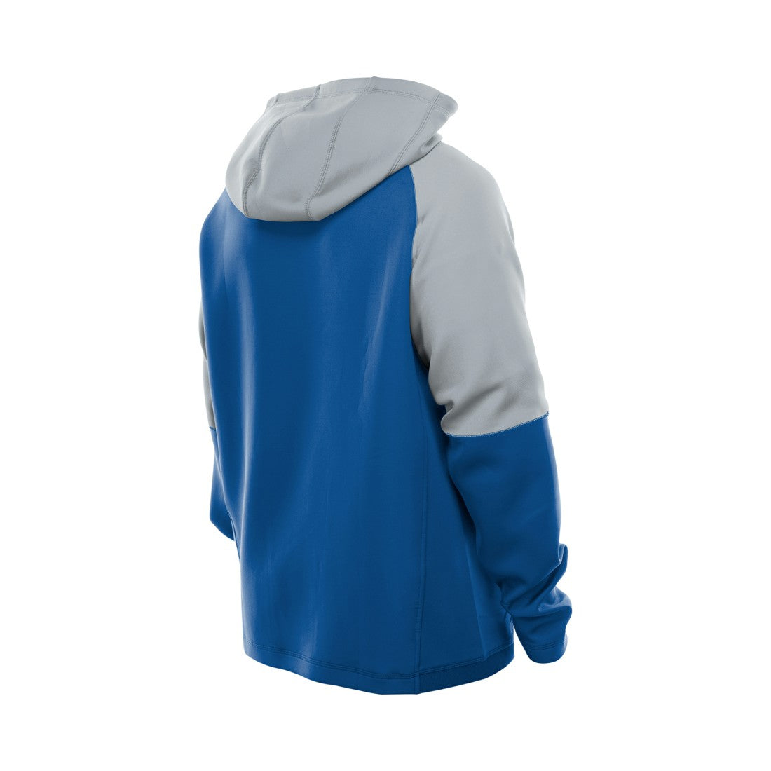 Detroit Lions New Era Combine Authentic Color Block Raglan Pullover Hoodie Blue | NFL