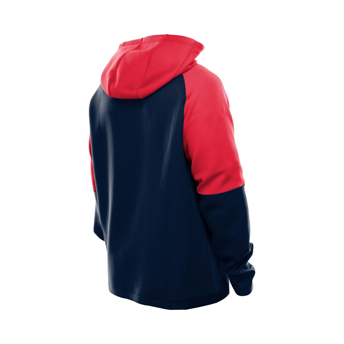 Houston Texans New Era Combine Authentic Color Block Raglan Pullover Hoodie Navy | NFL