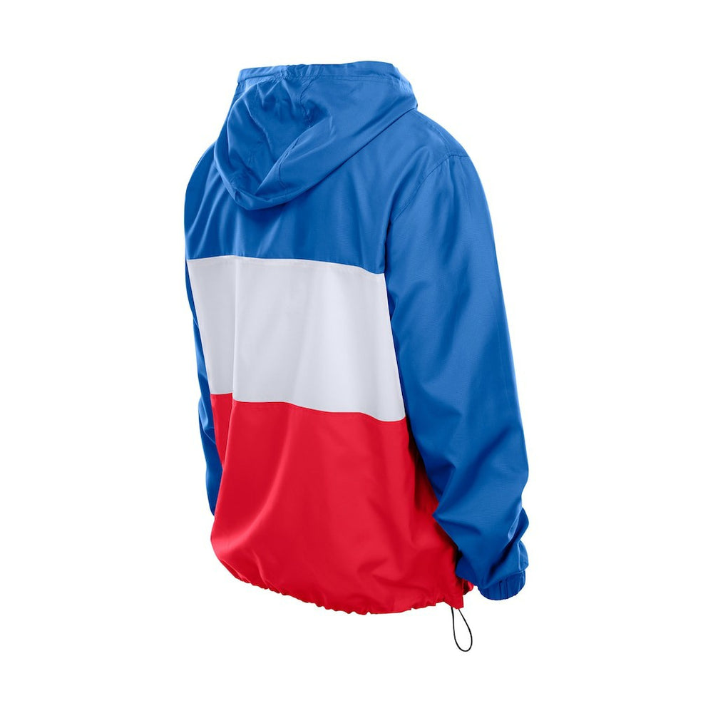 Buffalo Bills New Era Ripstop Quarter-Zip Hooded Windbreaker Royal | NFL