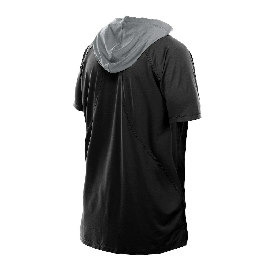 Las Vegas Raiders New Era Combine Authentic Hooded Raglan Short-Sleeve T-Shirt Black | NFL