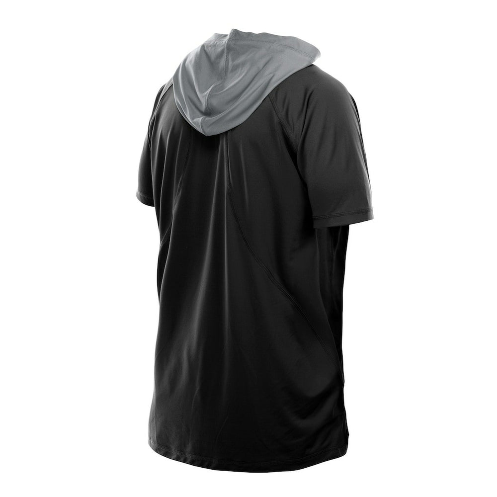 Las Vegas Raiders New Era Combine Authentic Hooded Raglan Short-Sleeve T-Shirt Black | NFL