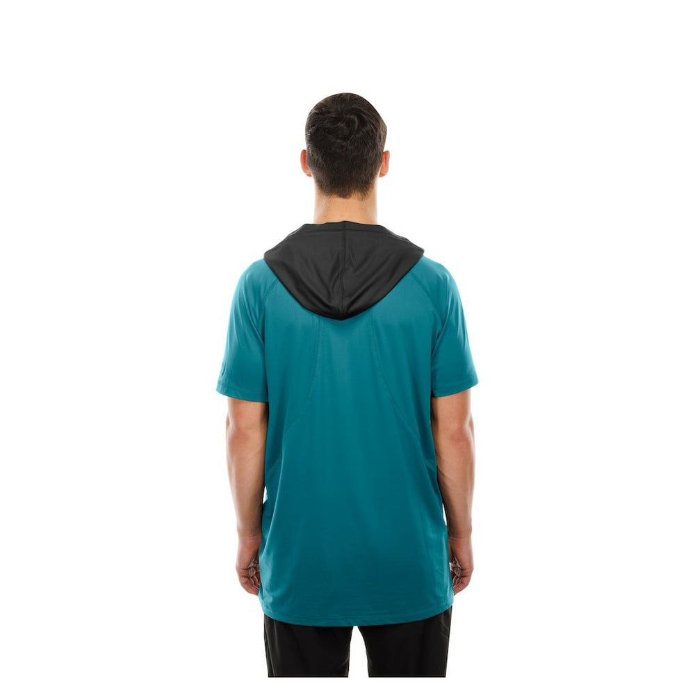 Jacksonville Jaguars New Era Combine Authentic Hooded Raglan Short-Sleeve T-Shirt Teal | NFL
