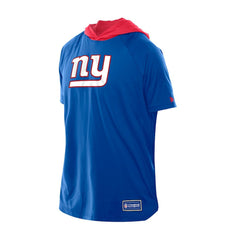 New York Giants New Era Combine Authentic Hooded Raglan Short-Sleeve T-Shirt Royal | NFL