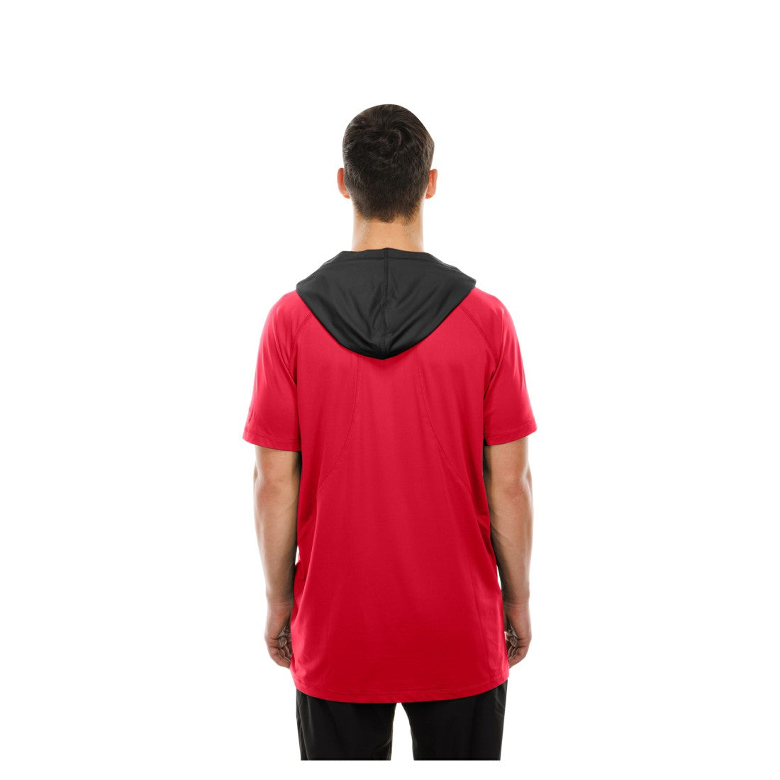 Tampa Bay Buccaneers New Era Combine Authentic Hooded Raglan Short-Sleeve T-Shirt Red | NFL