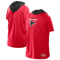 Atlanta Falcons New Era Combine Authentic Hooded Raglan Short-Sleeve T-Shirt Red | NFL