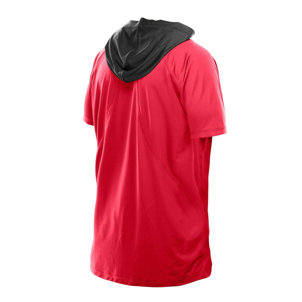 Atlanta Falcons New Era Combine Authentic Hooded Raglan Short-Sleeve T-Shirt Red | NFL