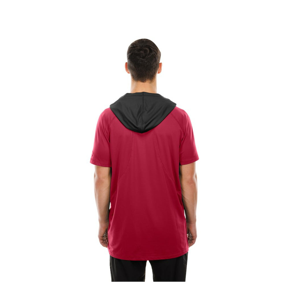 Arizona Cardinals New Era Combine Authentic Hooded Raglan Short-Sleeve T-Shirt Cardinal | NFL