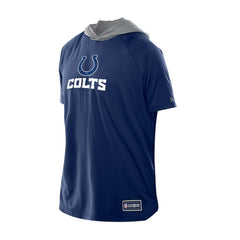 Indianapolis Colts New Era Combine Authentic Hooded Raglan Short-Sleeve T-Shirt Royal | NFL