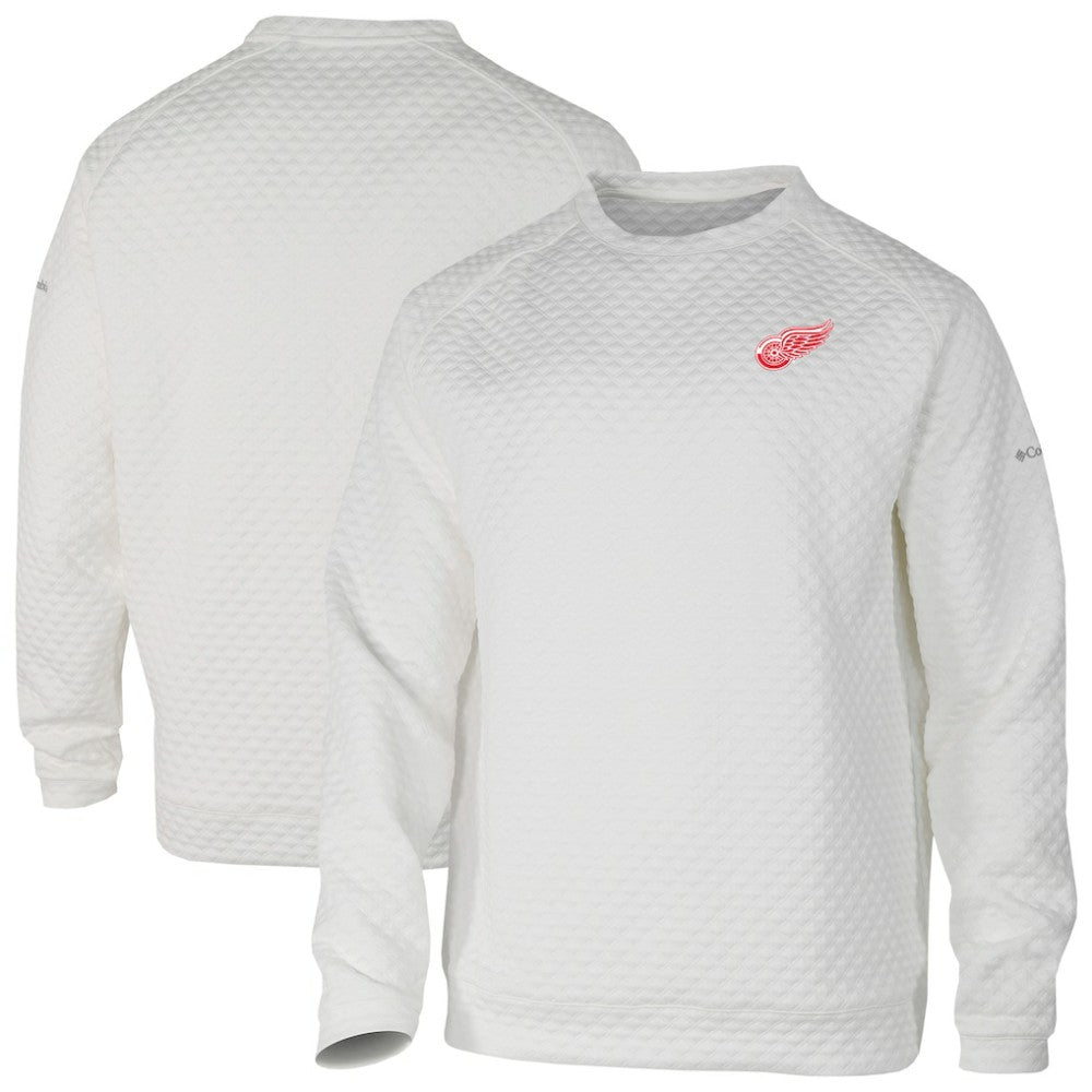Detroit Red Wings Columbia The Finder Sweatshirt - White - NHL