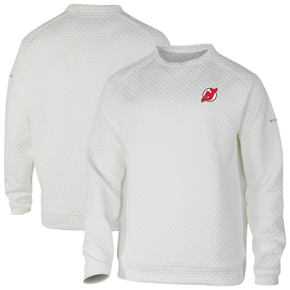 New Jersey Devils Columbia The Finder Sweatshirt - White - NHL