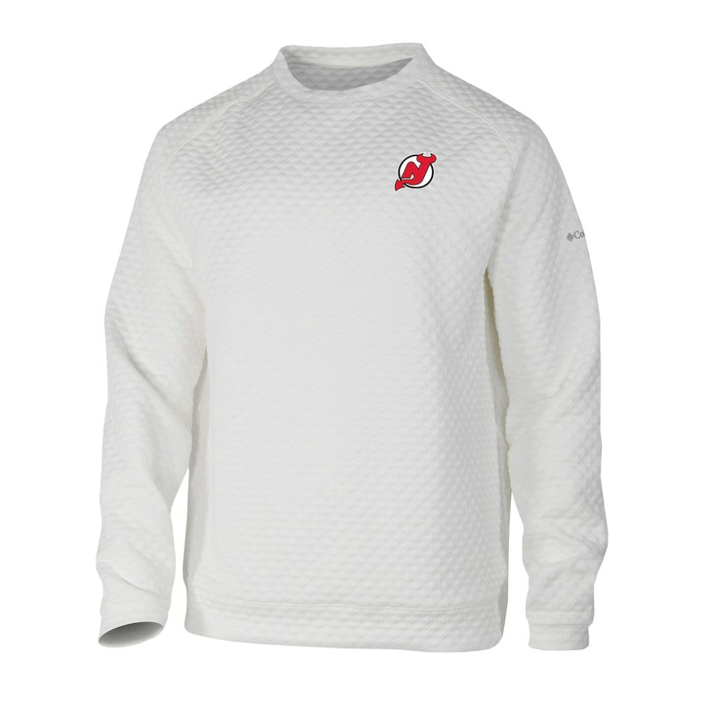 New Jersey Devils Columbia The Finder Sweatshirt - White - NHL
