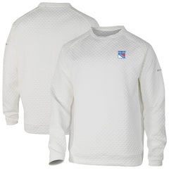 New York Rangers Columbia The Finder Sweatshirt - White - NHL