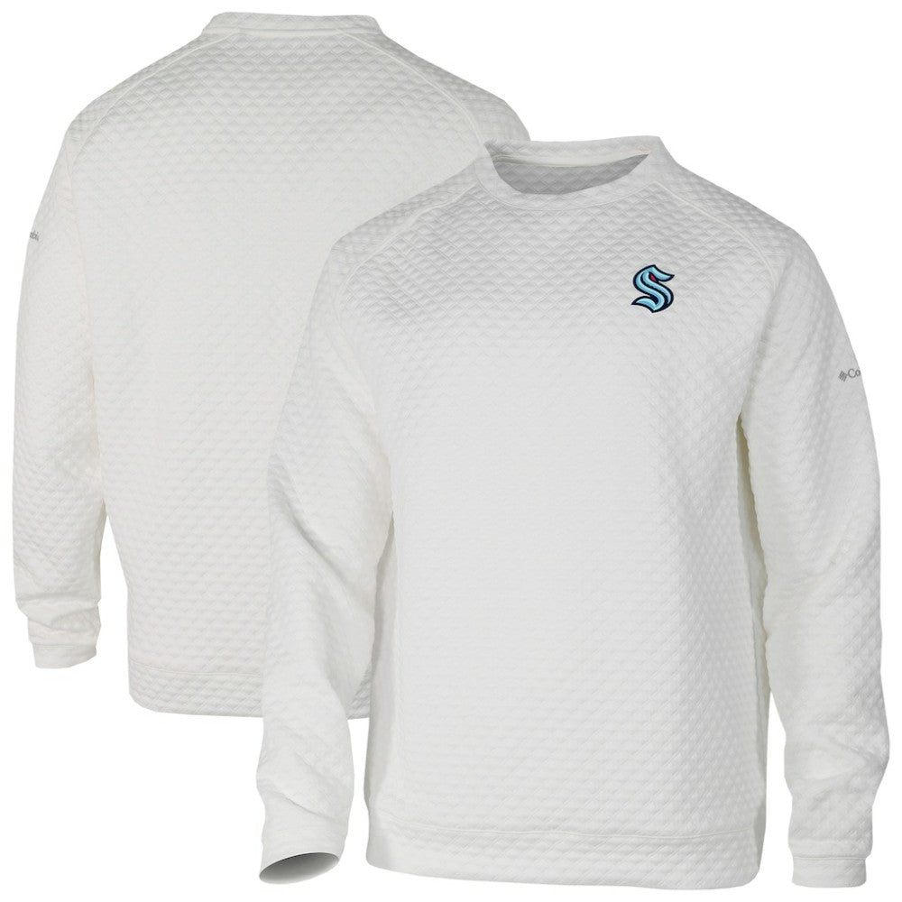 Seattle Kraken Columbia The Finder Sweatshirt - White - NHL