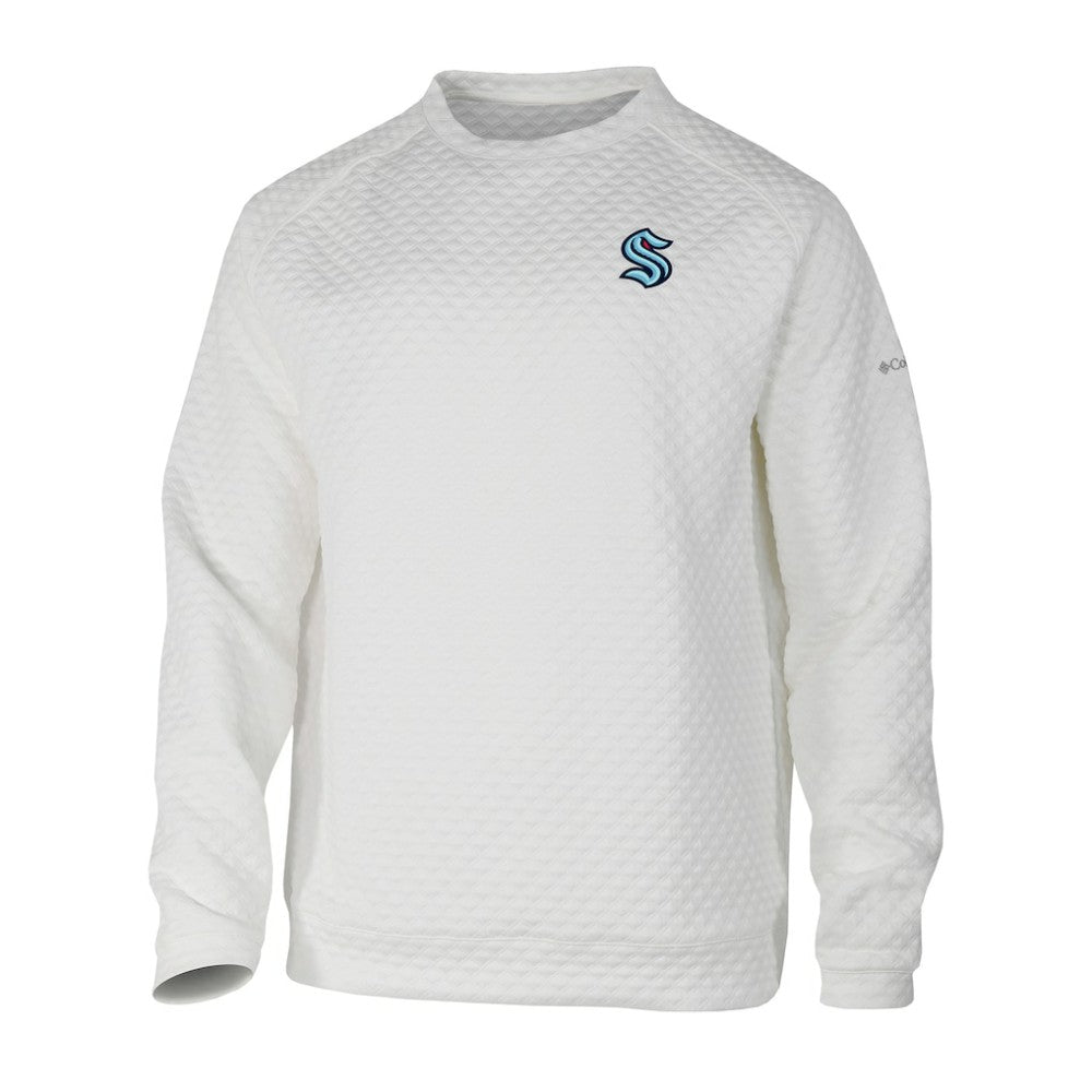 Seattle Kraken Columbia The Finder Sweatshirt - White - NHL